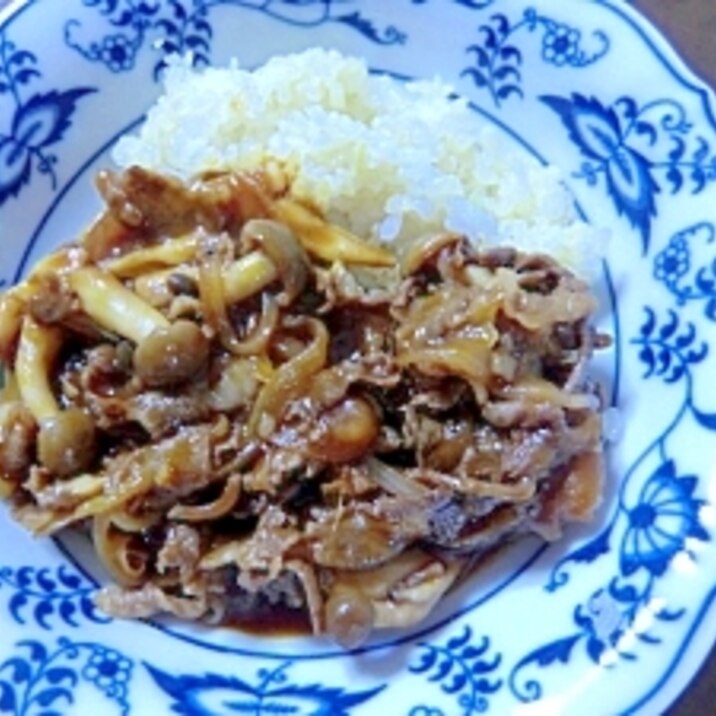 簡単!しめじ入りハヤシライス